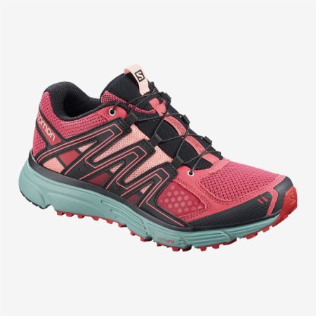 Salomon X-MISSION 3 W Womens Running Shoes Rose UK DCVS